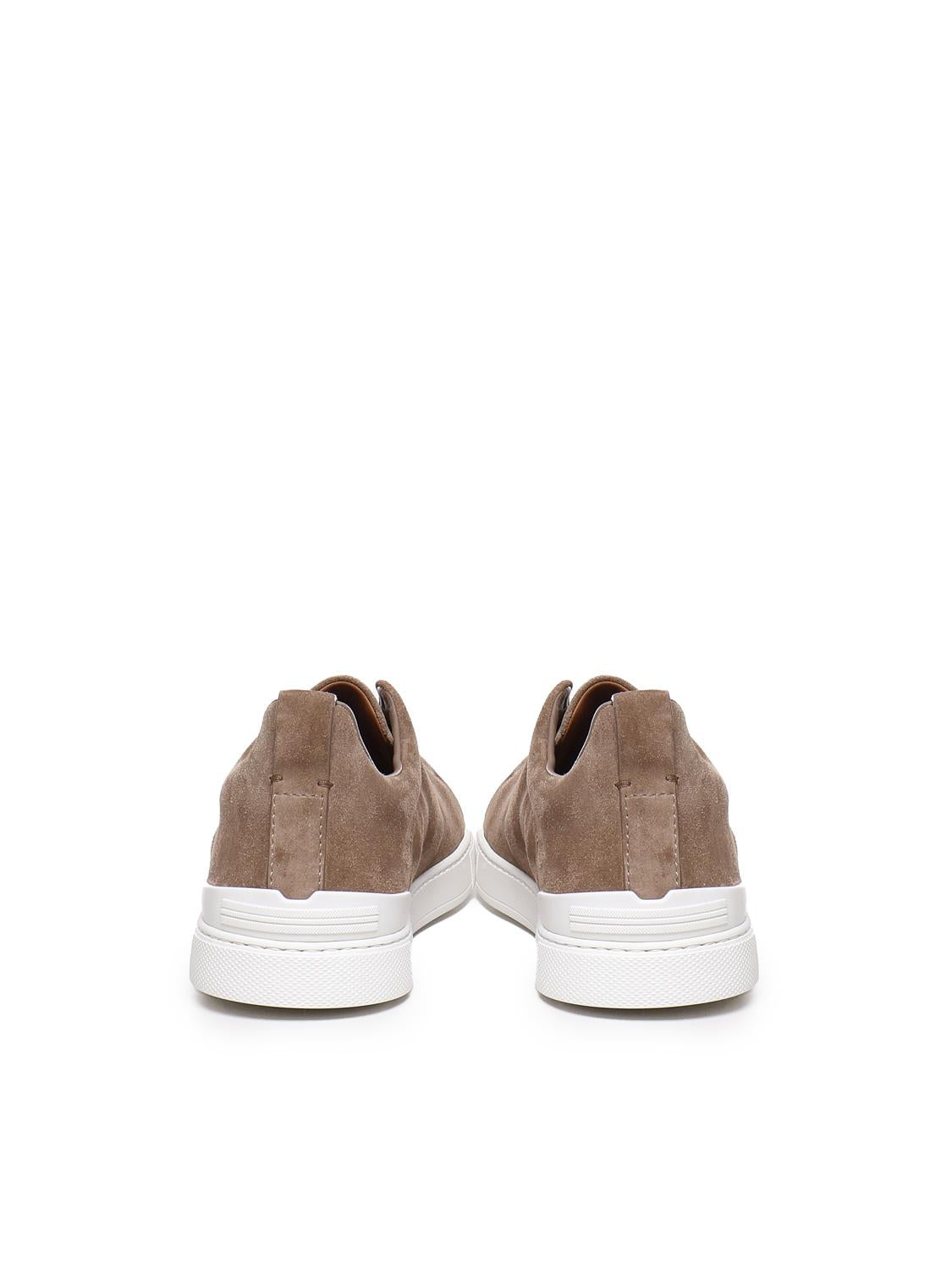 Sneaker Triple Stitch in Suede LHSOY S4667ZCOC ZEGNA 
