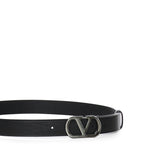 Cintura Vlogo Signature in vitello 8Y2T0SM3 BQT0NO VALENTINO GARAVANI 