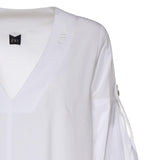 Abito in popeline di cotone N8WE252601SZDH B001 FAY 