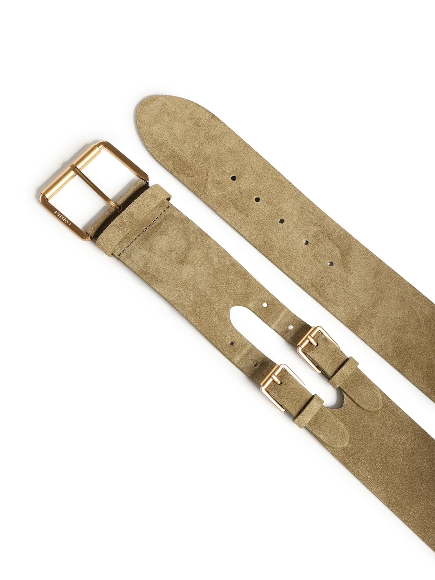 Cintura in pelle crosta con cinturini 106647 A35VL22Q PINKO 