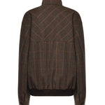 Blouson in Pied de poule check ML1261 181JF0040 MIU MIU 