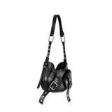 Borsa a spalla Y2K.002 FBBP70002 -NERO/NIKEL BIASIA 