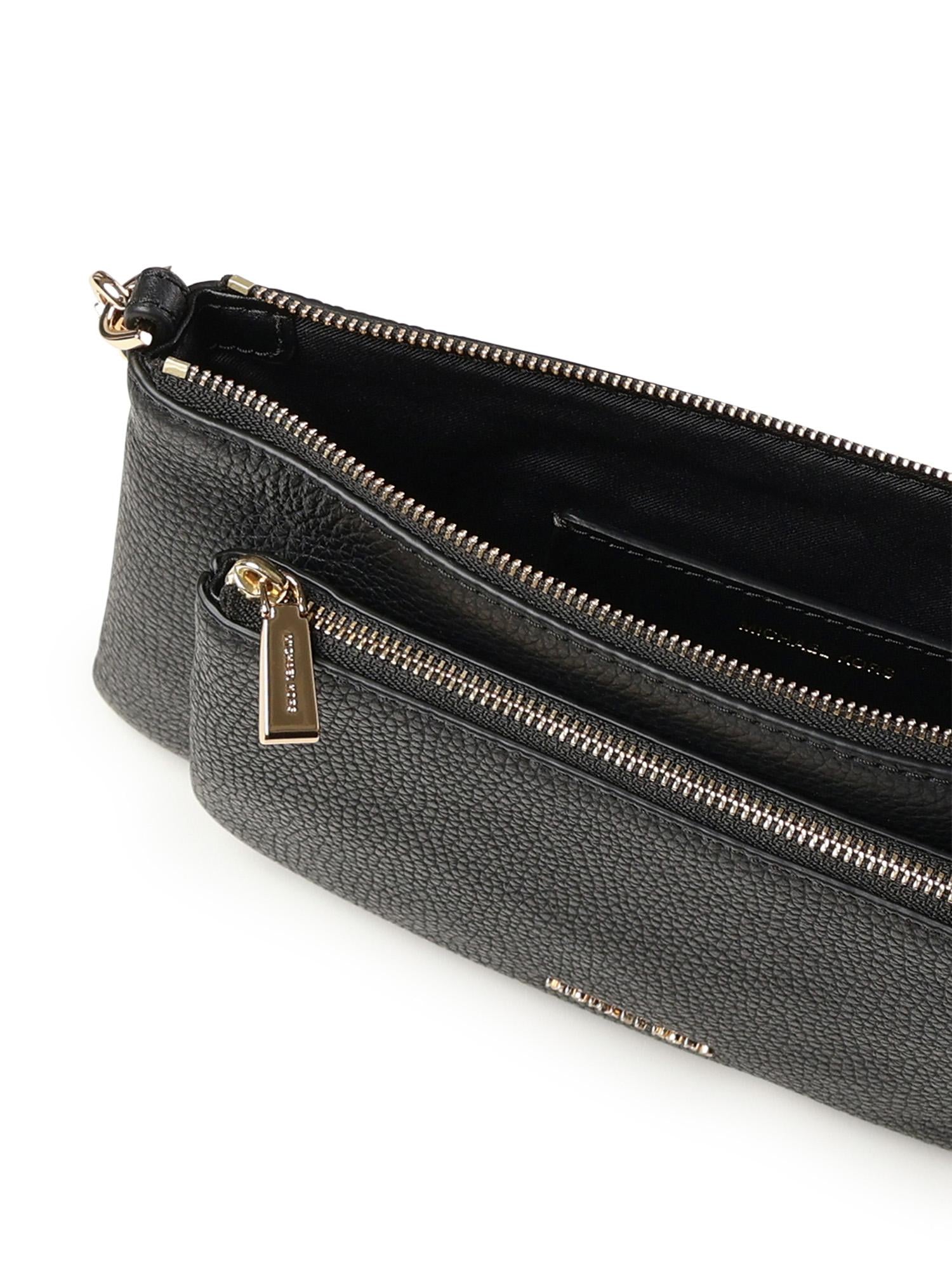 Borsa a tracolla Jet Set media in pelle 32F5GJ6C8L 001 MICHAEL MICHAEL KORS 