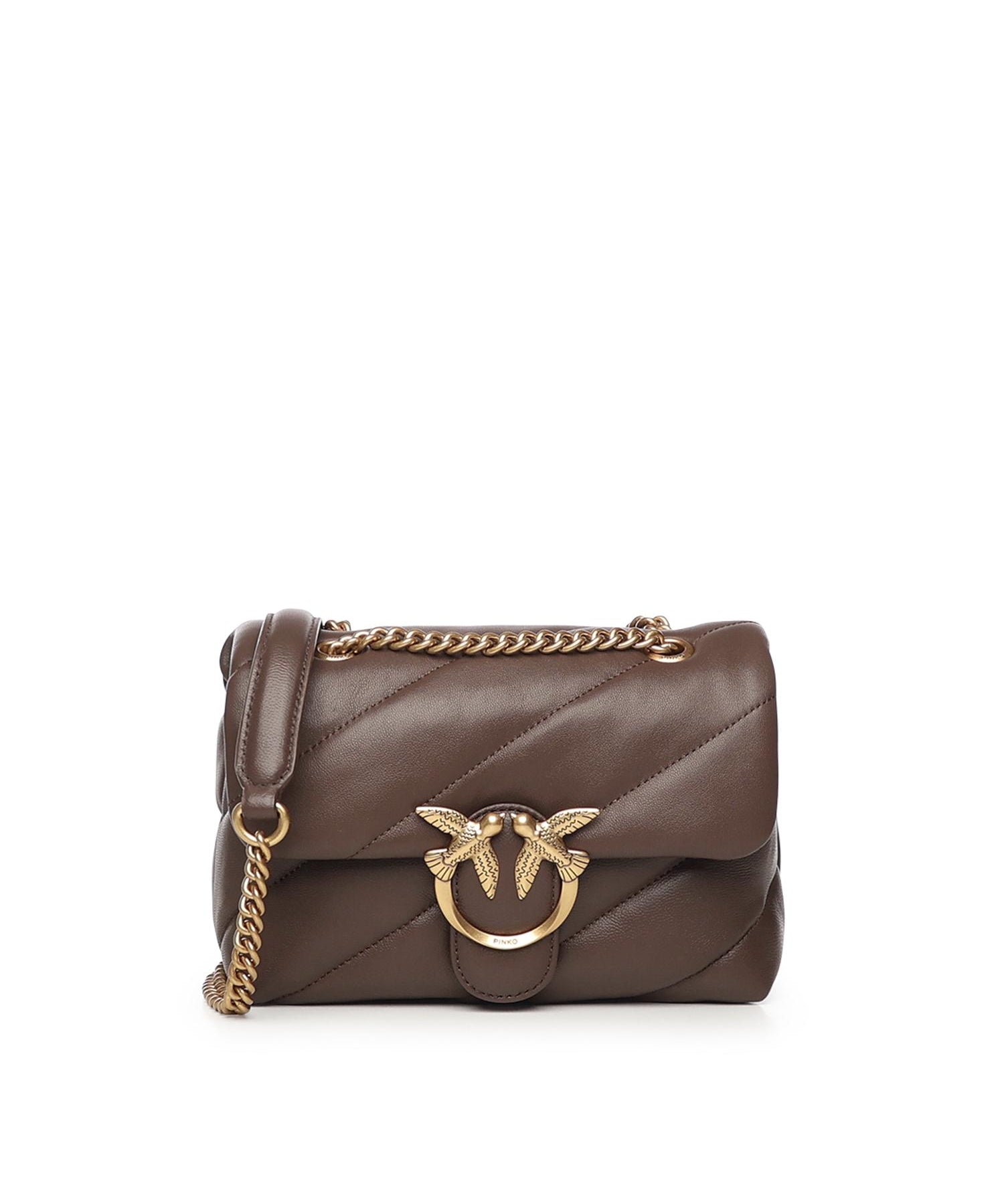 Borsa Mini Love Bag Puff in pelle 100039 A0F2L74Q PINKO 