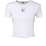 Top cropped in cotone FS8110 ANQMF0ZNM FENDI 