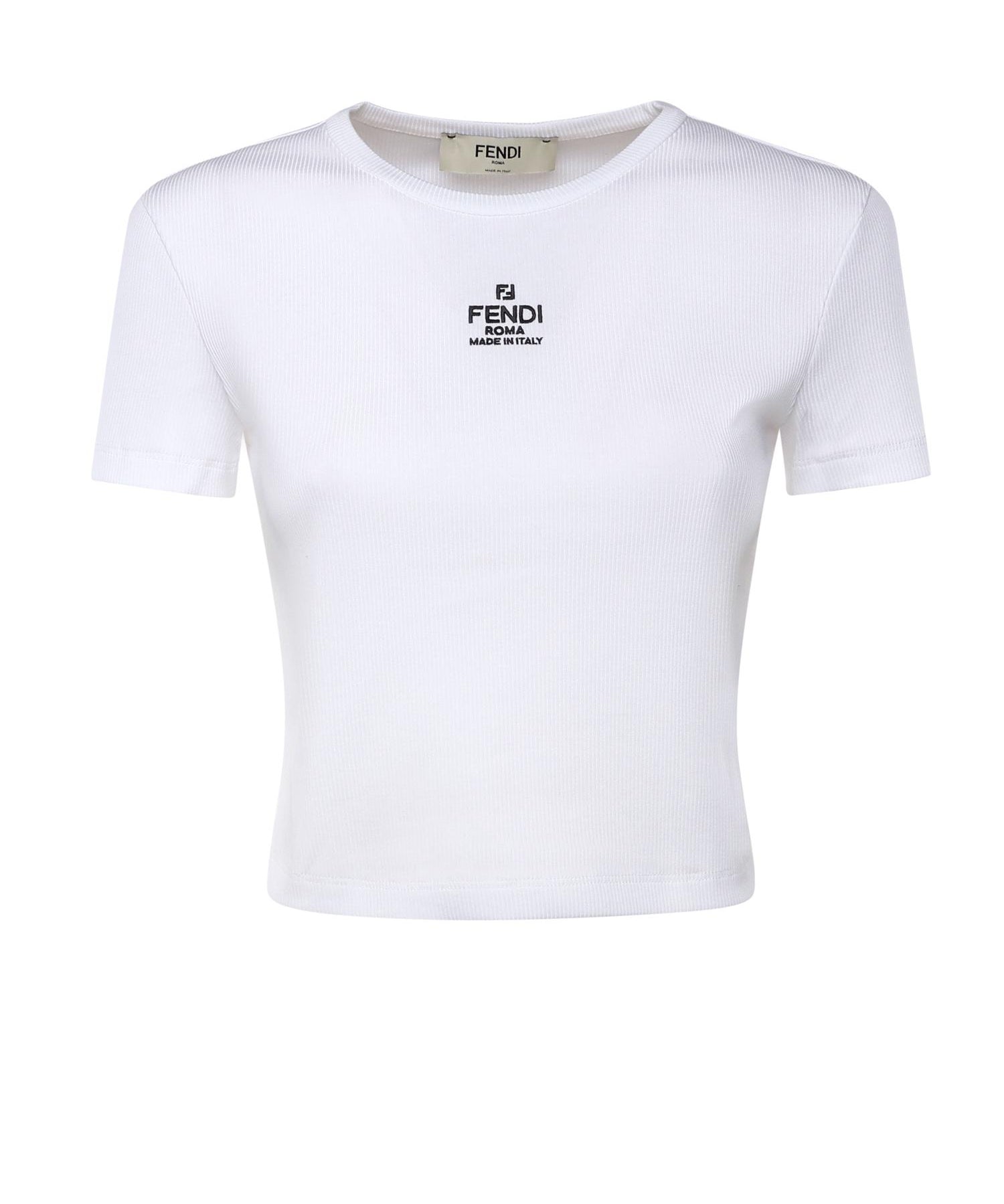 Top cropped in cotone FS8110 ANQMF0ZNM FENDI 