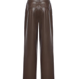 Pantalone gamba larga similpelle 5BGB08 7389AG1DL MARCIANO BY GUESS 