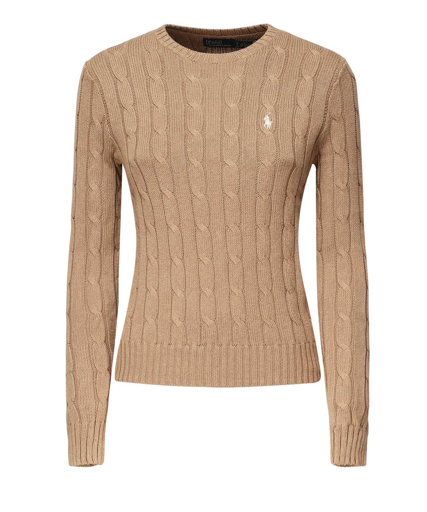 Pullover a trecce in cotone 211971795 002 POLO RALPH LAUREN 