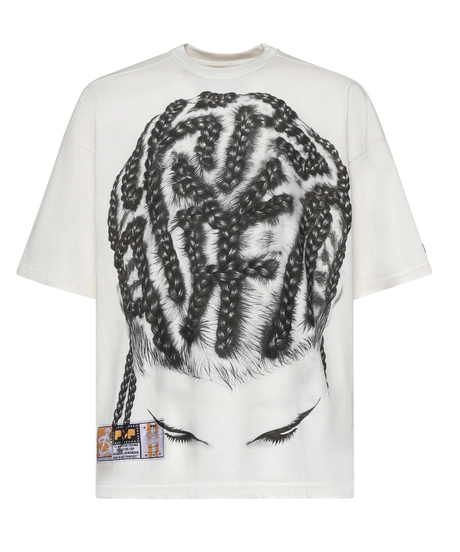 T-shirt The Boy Braids in cotone DFM54029TJ110BRAID BRAID BRAID PDF CHANNEL 