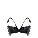 Slingback in pelle di vitello lucida CG0778 A103780999 DOLCE & GABBANA 