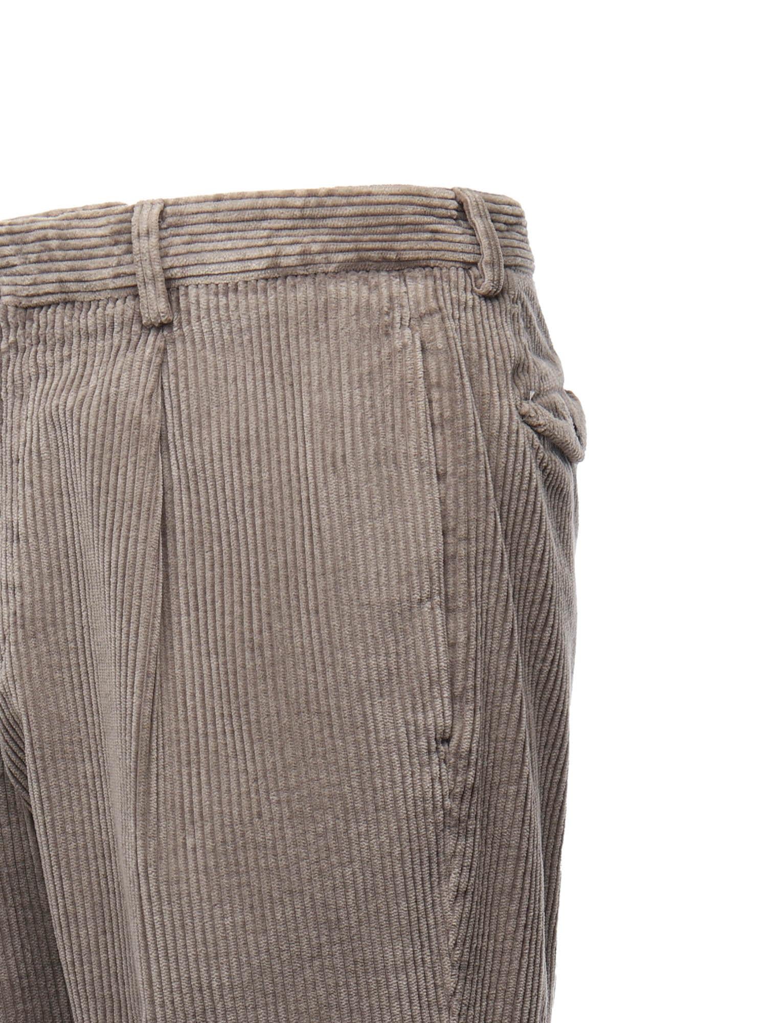 Pantalone sartoriale in velluto DS3421 51 SANTANIELLO 
