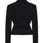 Giacca sartoriale in lana bouclé CH26AVE08060 001 CHLOÉ 