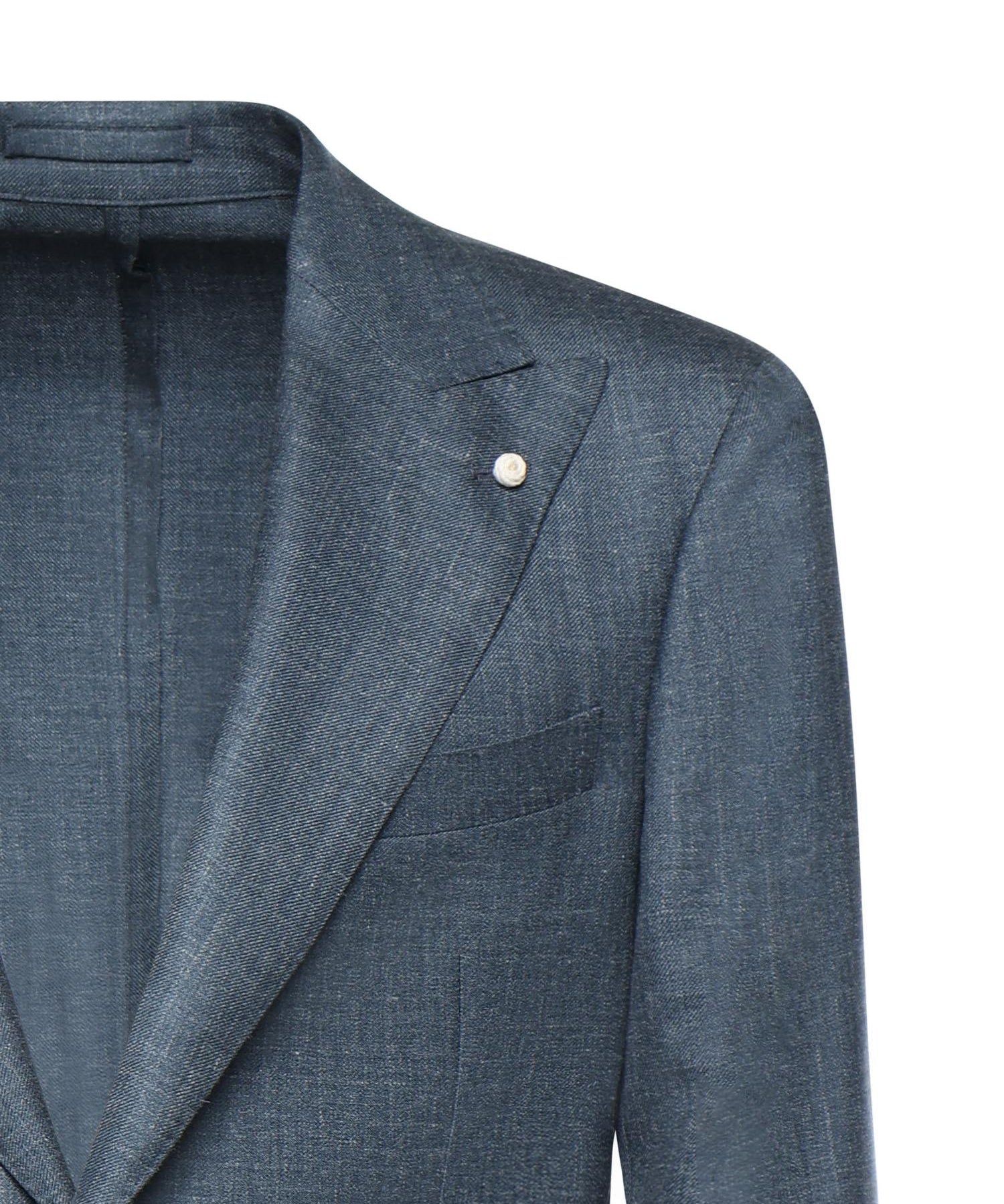 Blazer monopetto in misto lana<BR/> 2412 622642 LUIGI BIANCHI 