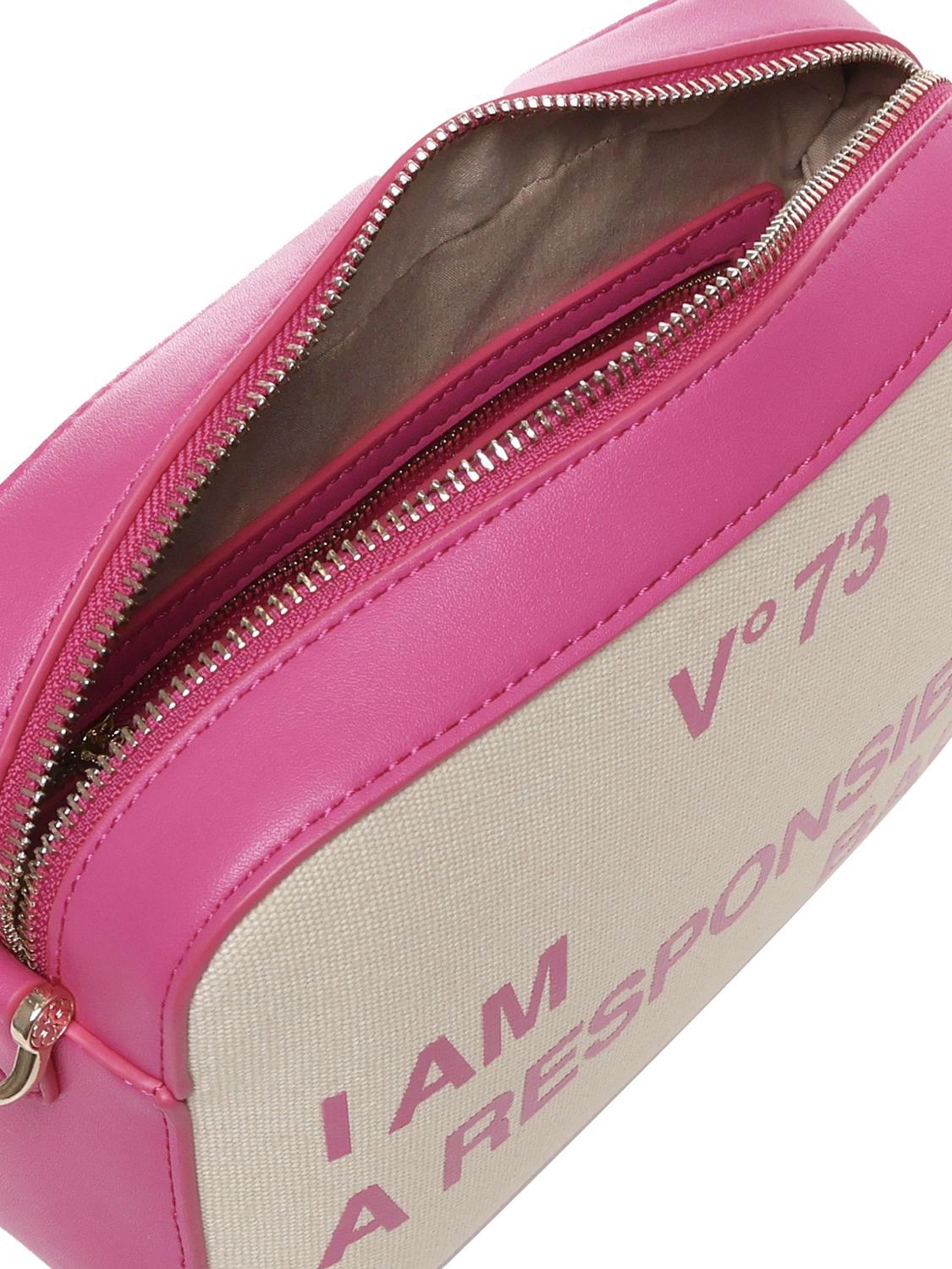 RESPONSIBILITY BIS shoulder bag 73BS6AF04 RESPONSIBILITY BISNATURALE/FUXIA V° 73 