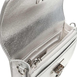 Borsa Party con logo 73BS9F002MET PARTYARGENTO V° 73 