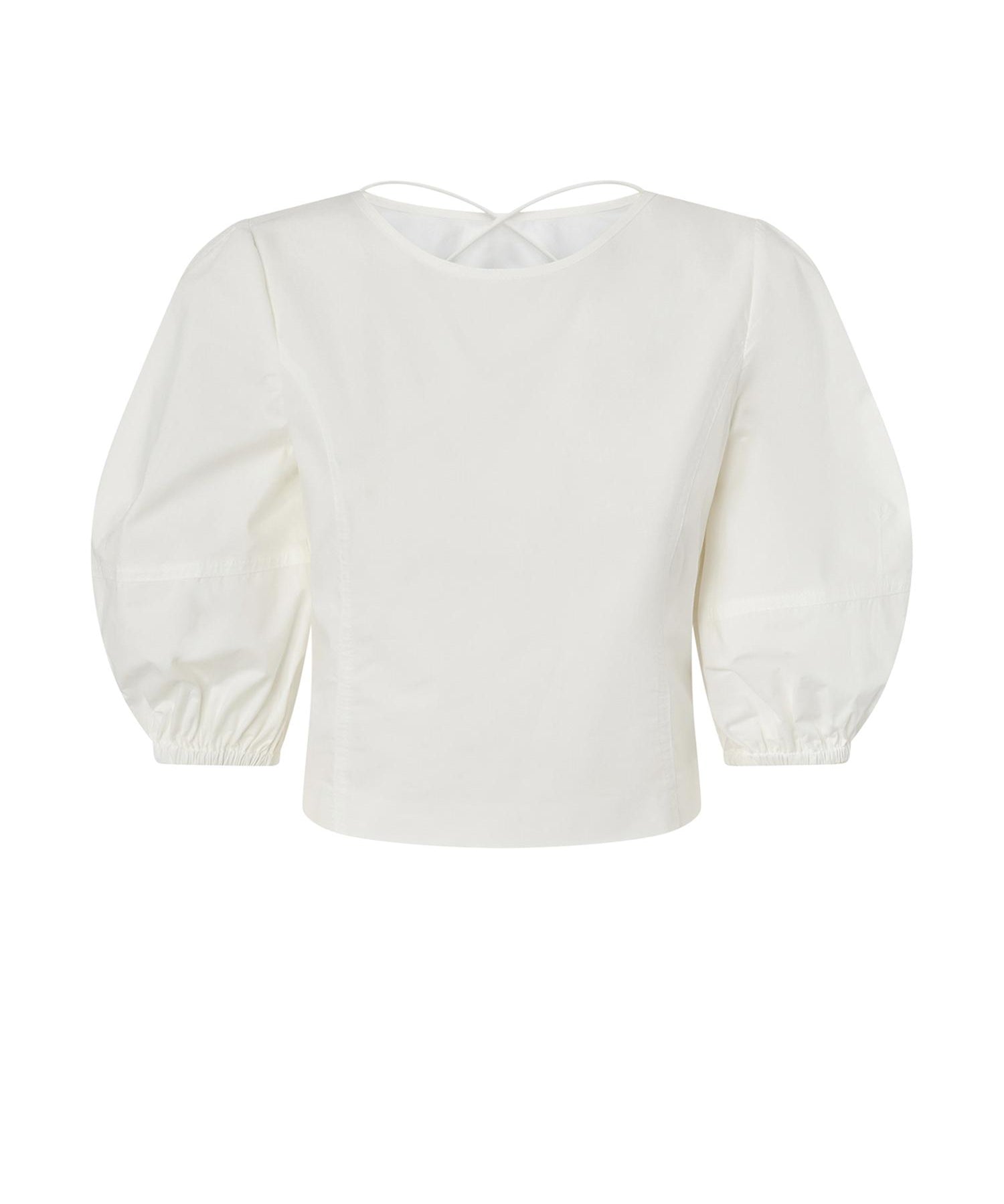 Blusa cropped con schiena scoperta 106829 A2LDZ05 PINKO 