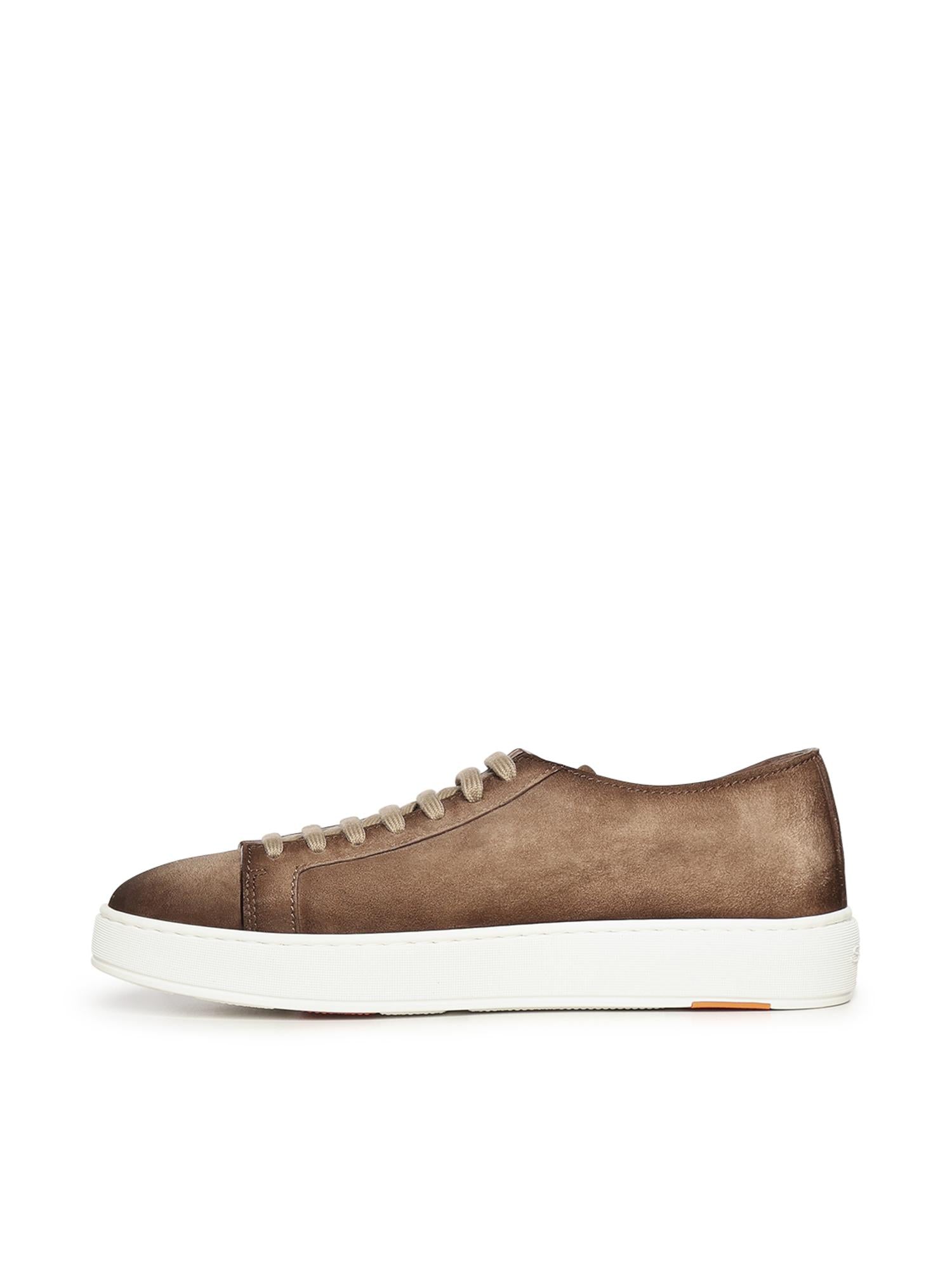 Sneaker in suede MBCD21571BART AOLM21 SANTONI 