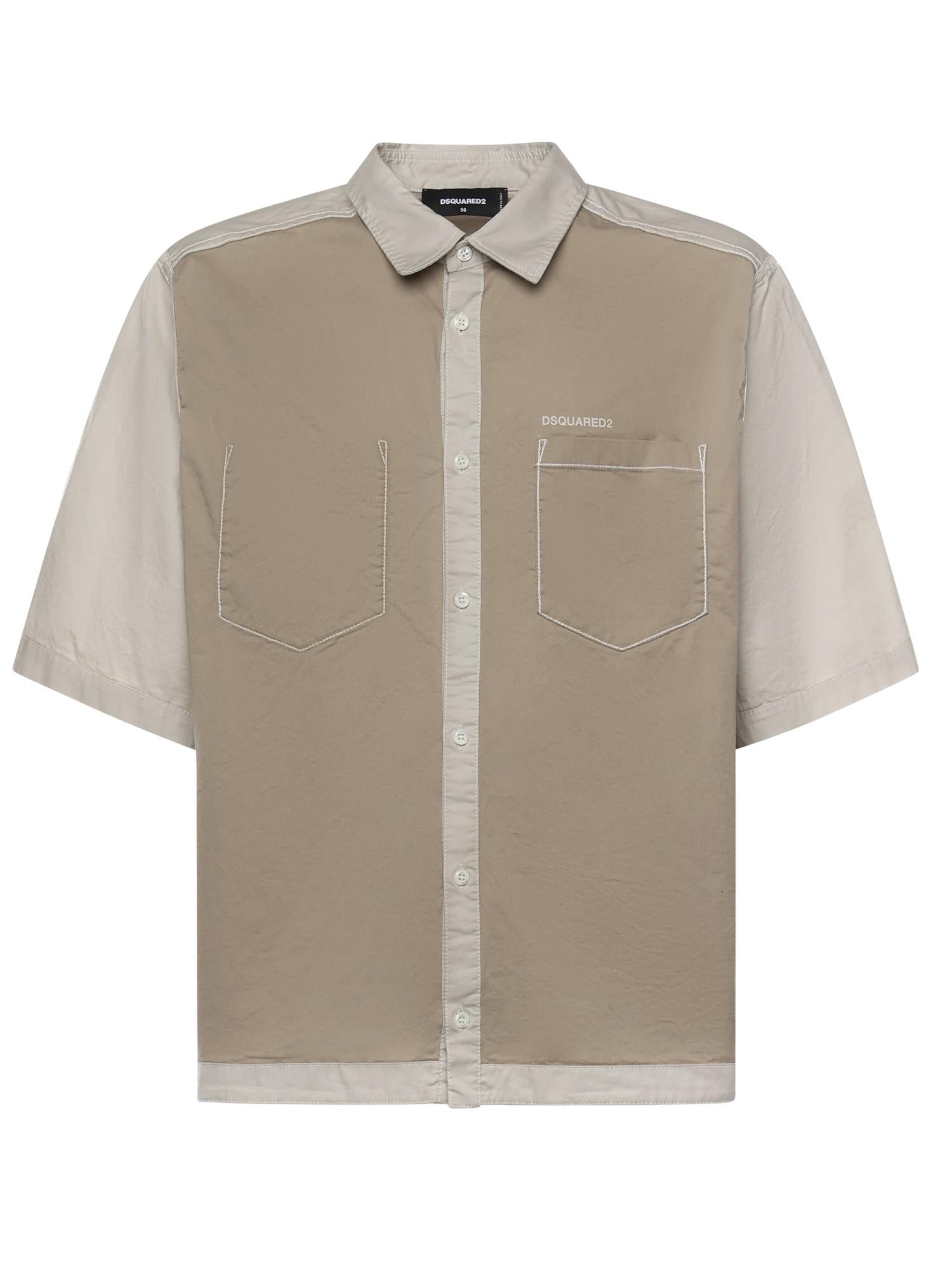 Camicia in cotone S74DM0971 S35175801 DSQUARED2 