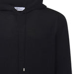 Felpa con cappuccio in lana vergine 57122 14801099 GALIANO 