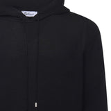 Felpa con cappuccio in lana vergine 57122 14801099 GALIANO 