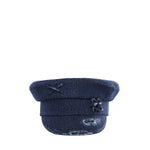 Cappello Baker Boy in denim distressed KPC078PS26  RUSLAN BAGINSKIY 