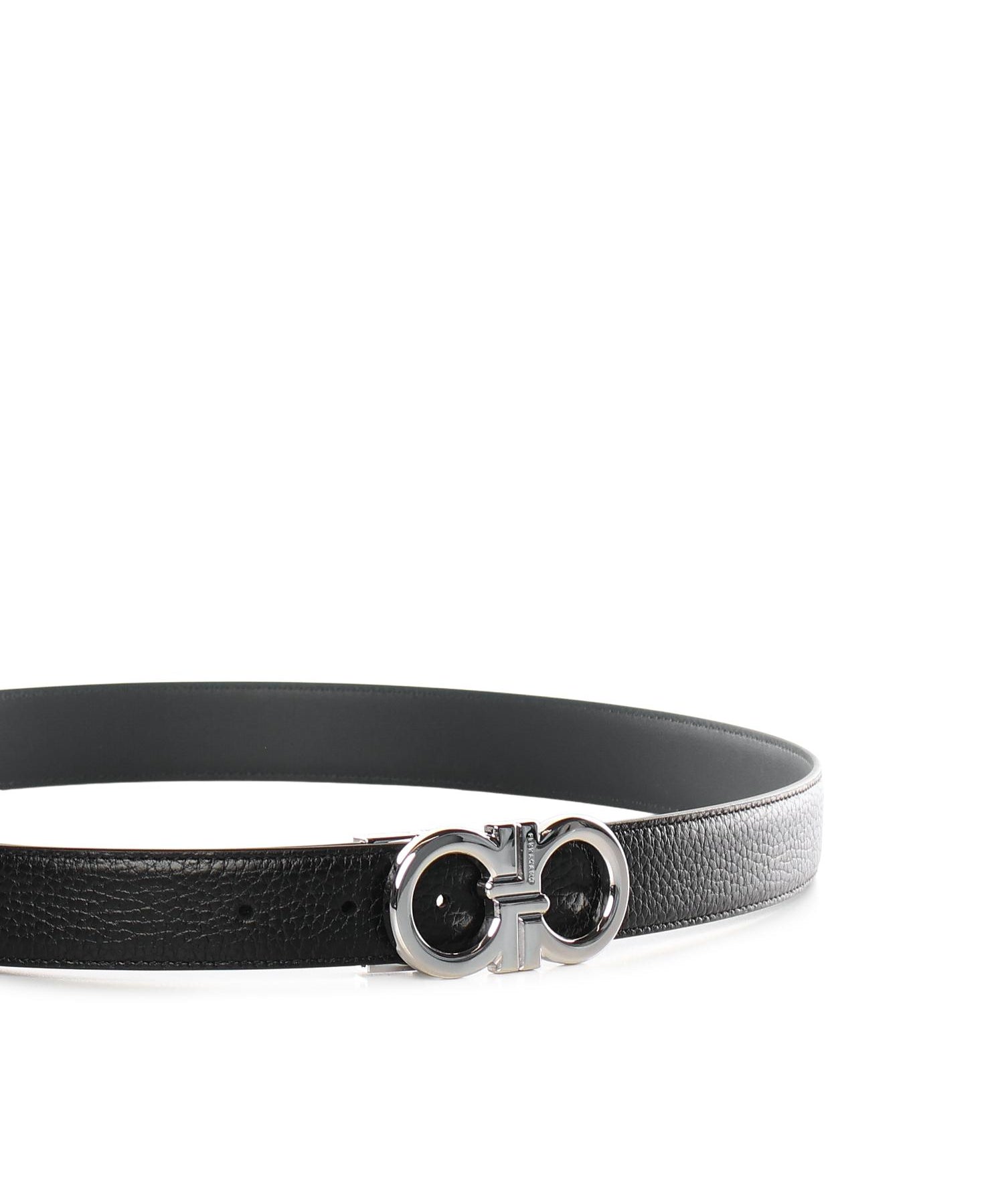 Cintura reversibile e regolabile Gancini 670644 791060002 FERRAGAMO 