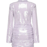 Mini abito con paillettes 114352 1657 ROTATE 