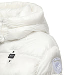 Piumino in nylon con logo 25WBLDC02170 006648100BI BLAUER 