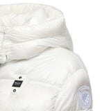 Piumino in nylon con logo 25WBLDC02170 006648100BI BLAUER 