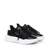 SNEAKERS NEMESIS IN PELLE STAMPA COCCODRILLO AI 2020 NEMESIS2 CROCKBLACK GIULIANO GALIANO 