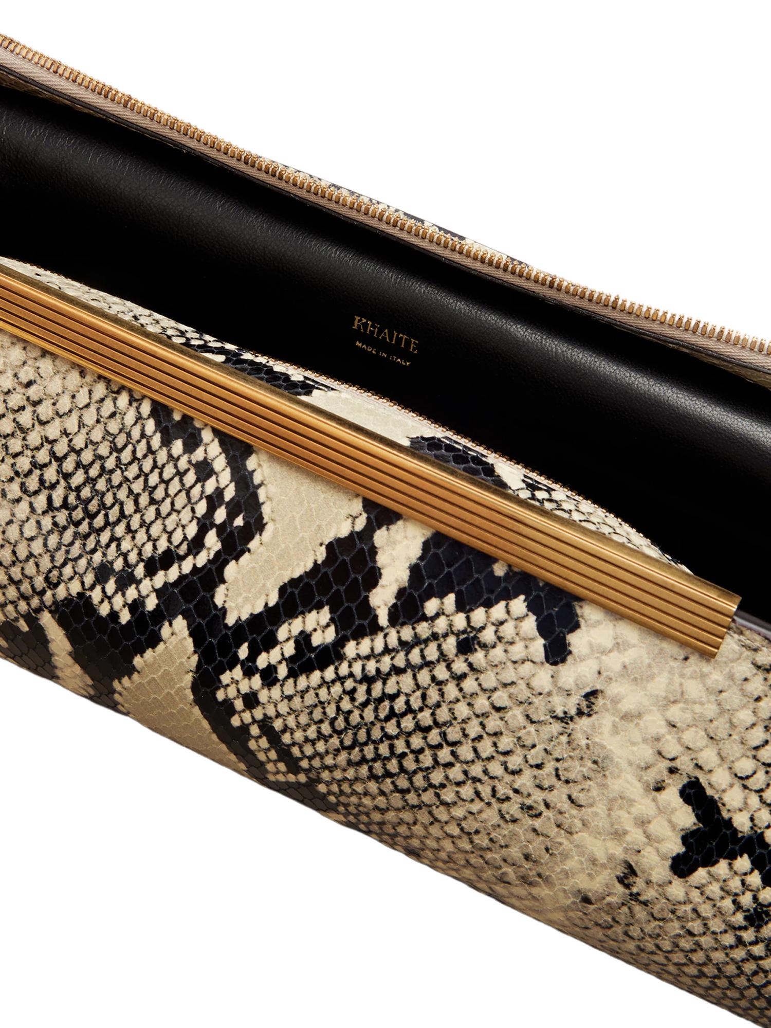 Clutch Donna in pelle H4017 928121 KHAITE 