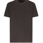 T-shirt in piquet di cotone NPMB352136TZEF S602 FAY 
