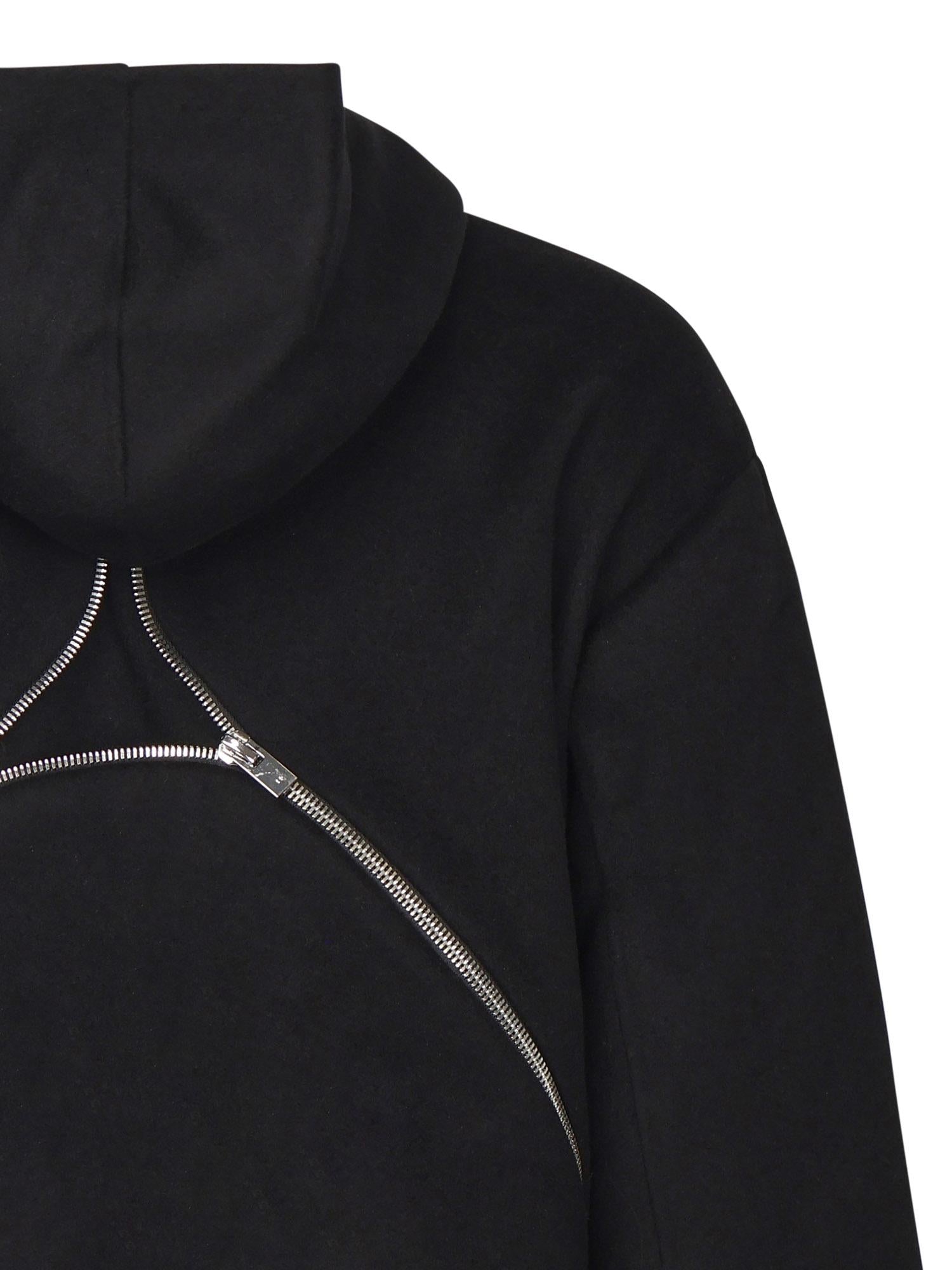 Giacca in lana con zip PREAW25M02158 BLK01 HELIOT EMIL 