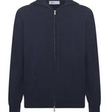 Felpa con zip in lana e cashmere 57180 19638589 GALIANO 