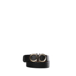 Cintura con Gancini martellato in pelle 230421 786305001 FERRAGAMO 