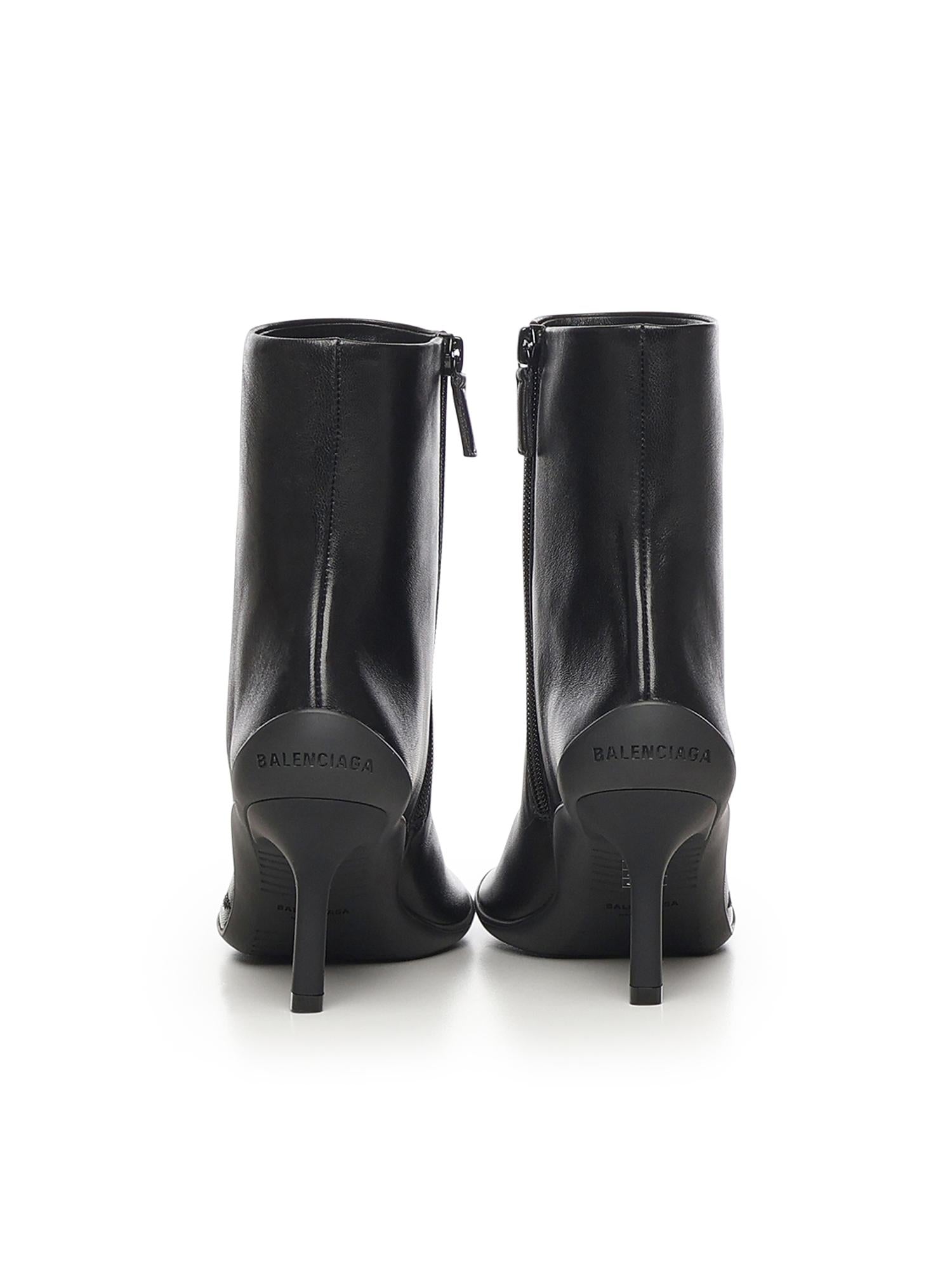 Stivaletti Shibuya in pelle 845468 WBCW01000 BALENCIAGA 