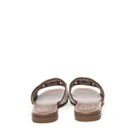 Sandalo slider con Incrocio GG 835723 FAEA09562 GUCCI 