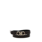 Cintura regolabile e reversibile Gancini<BR/> 230359 780428004 FERRAGAMO 