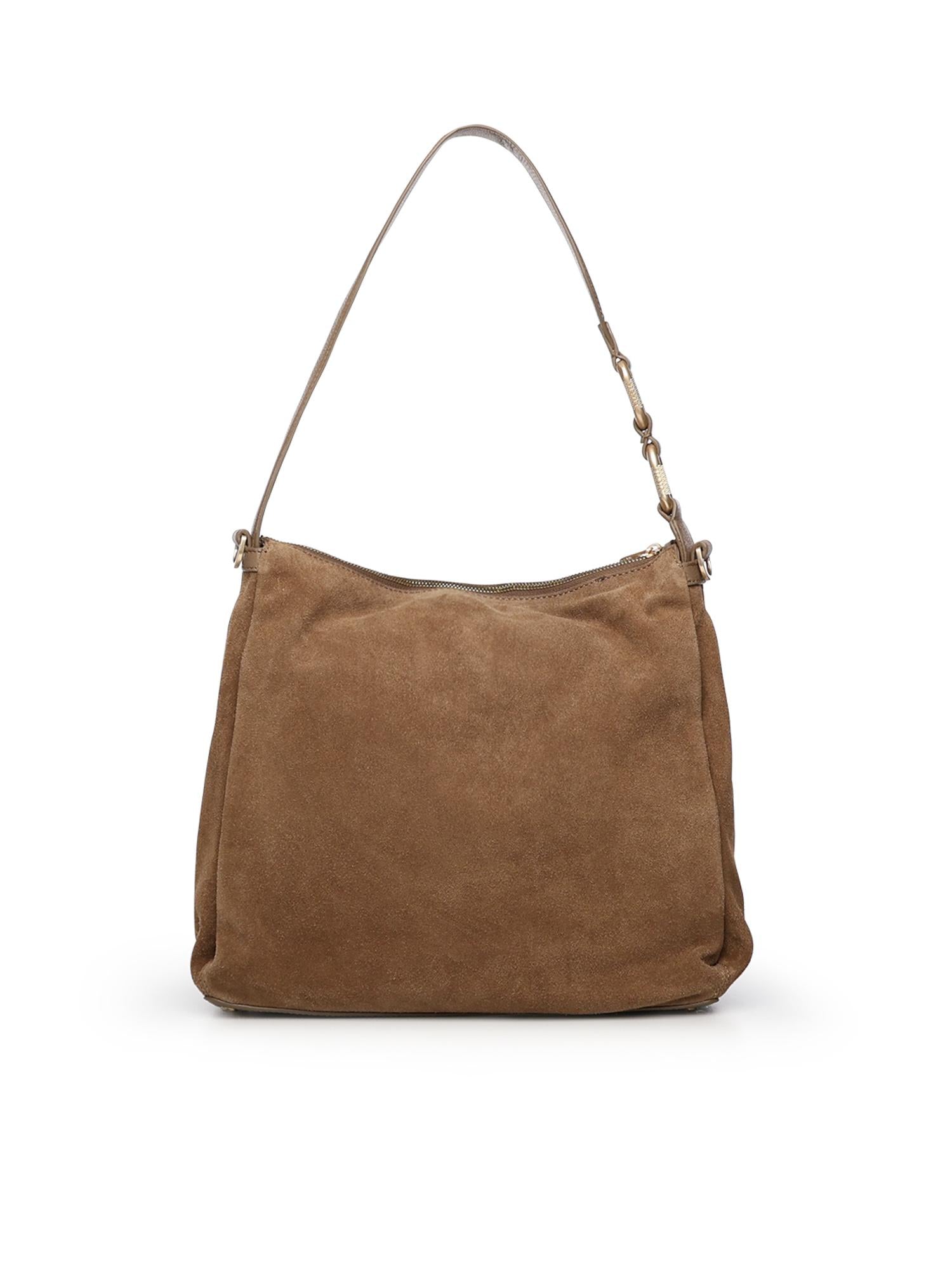 Borsa a spalla in camoscio BIBP9DP02C TAUPE BIASIA 