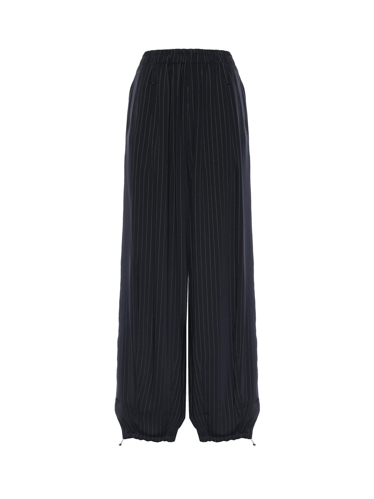 Pantaloni Oakdale gessati PAFS22015855  THE FRANKIE SHOP 