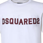 T-shirt in jersey con logo S74GD1527 D20108100 DSQUARED2 
