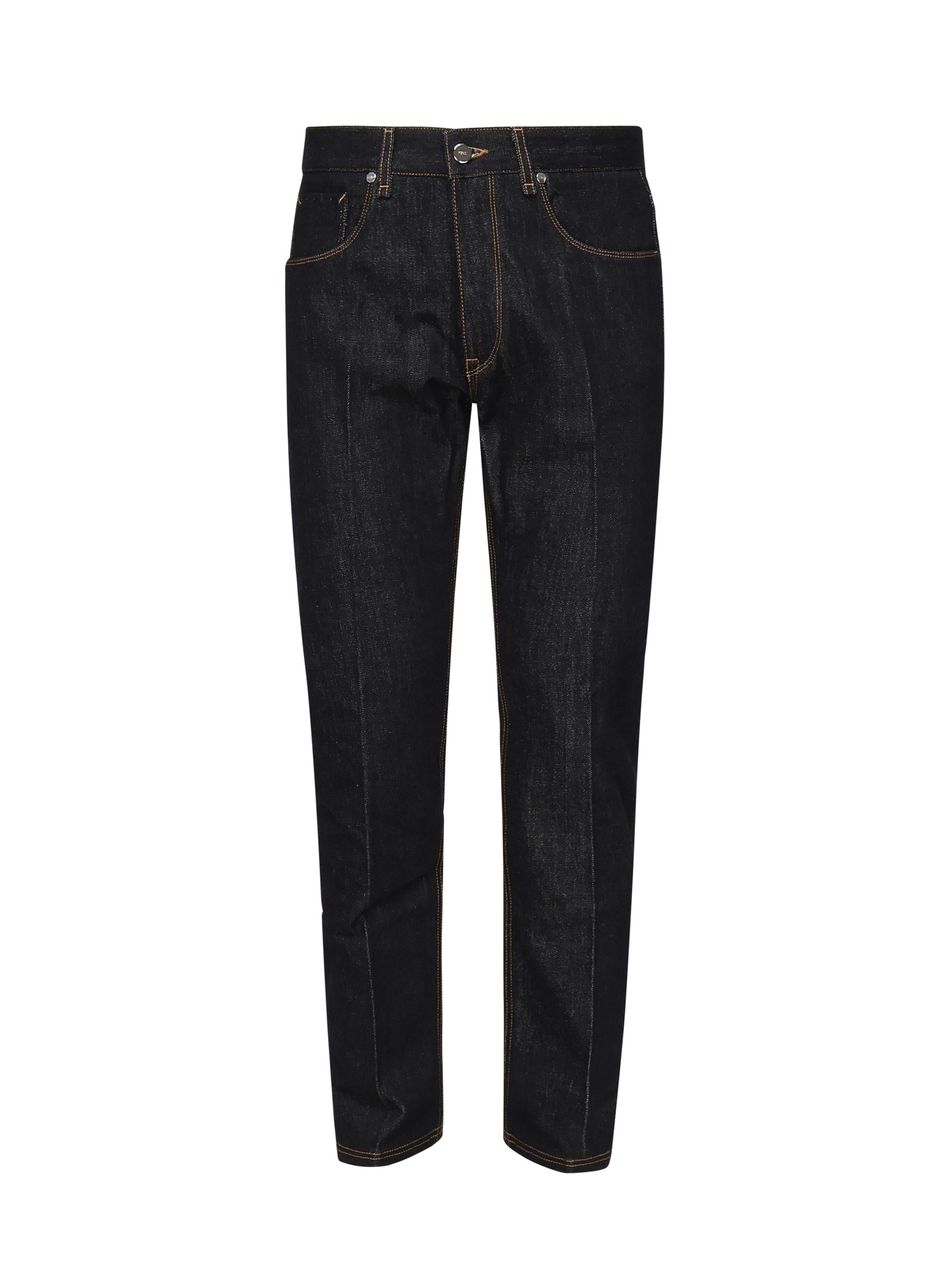 Denim selleria con logo FLP288 AUAGF1RXI FENDI 