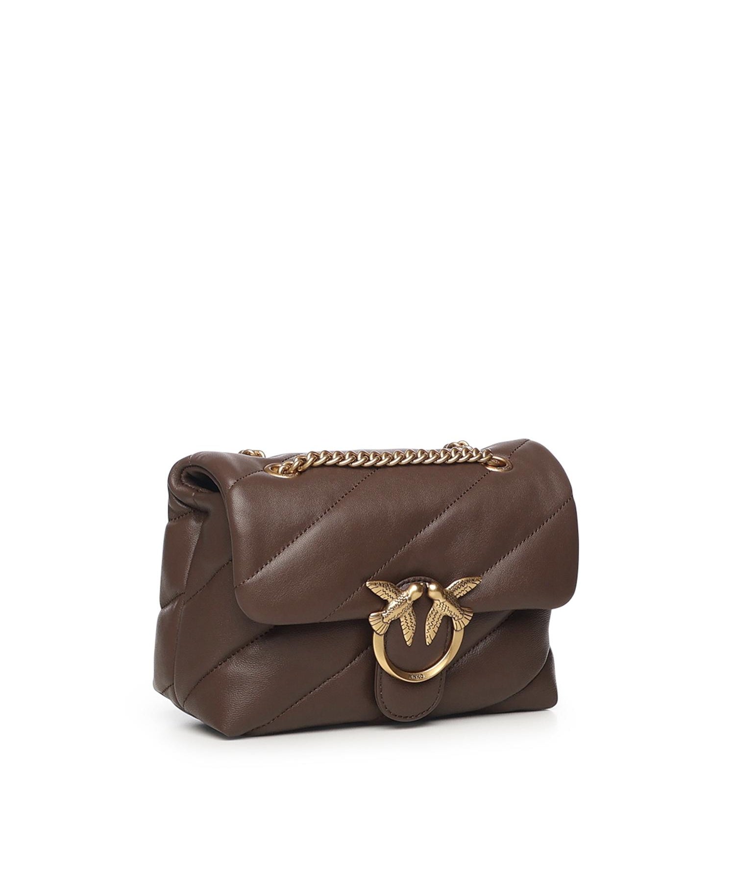 Borsa Mini Love Bag Puff in pelle 100039 A0F2L74Q PINKO 
