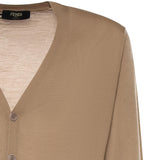 Cardigan in lana leggera FZC491 AR88F0TZ8 FENDI 