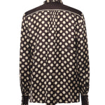 Camicia in twill stampa plus de pois 7B3AB7T7 9JHRDQ VALENTINO GARAVANI 