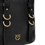 Borsa a tracolla Cubic Bag in pelle shiny 106465 A315Z99Q PINKO 