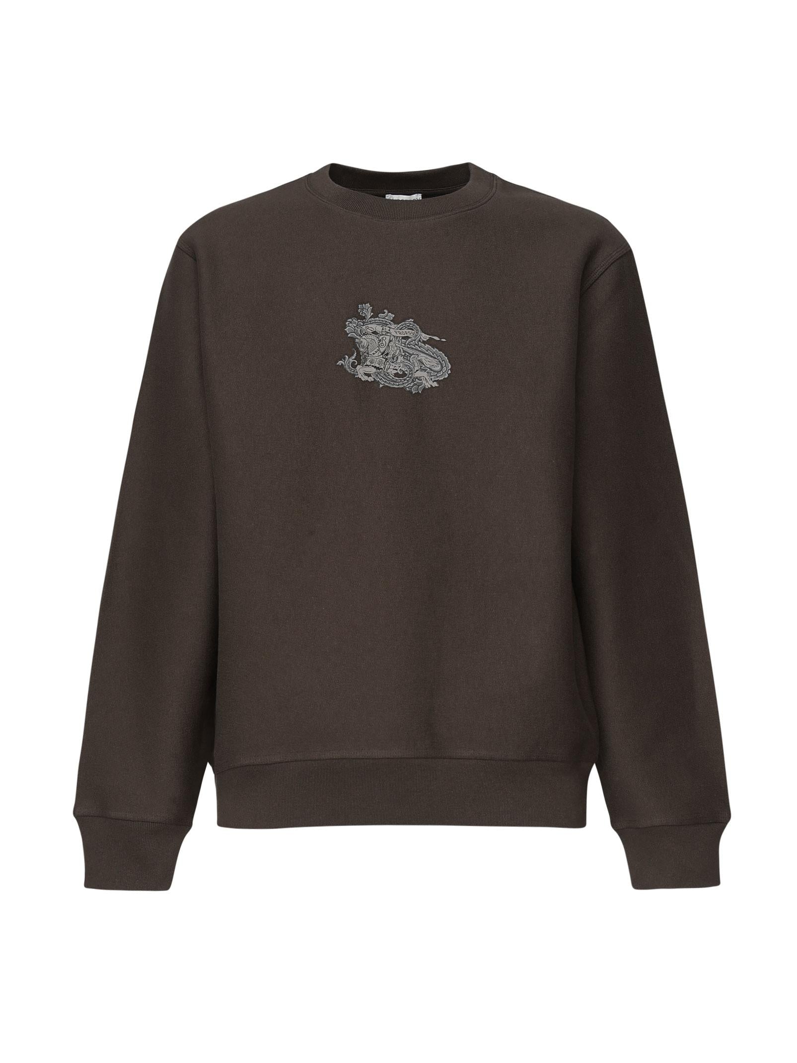 Felpa in misto cotone knight 8099546 C1423 BURBERRY 