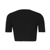 Crop top in cotone 224MPU164FI0001 -9999 COURREGES 