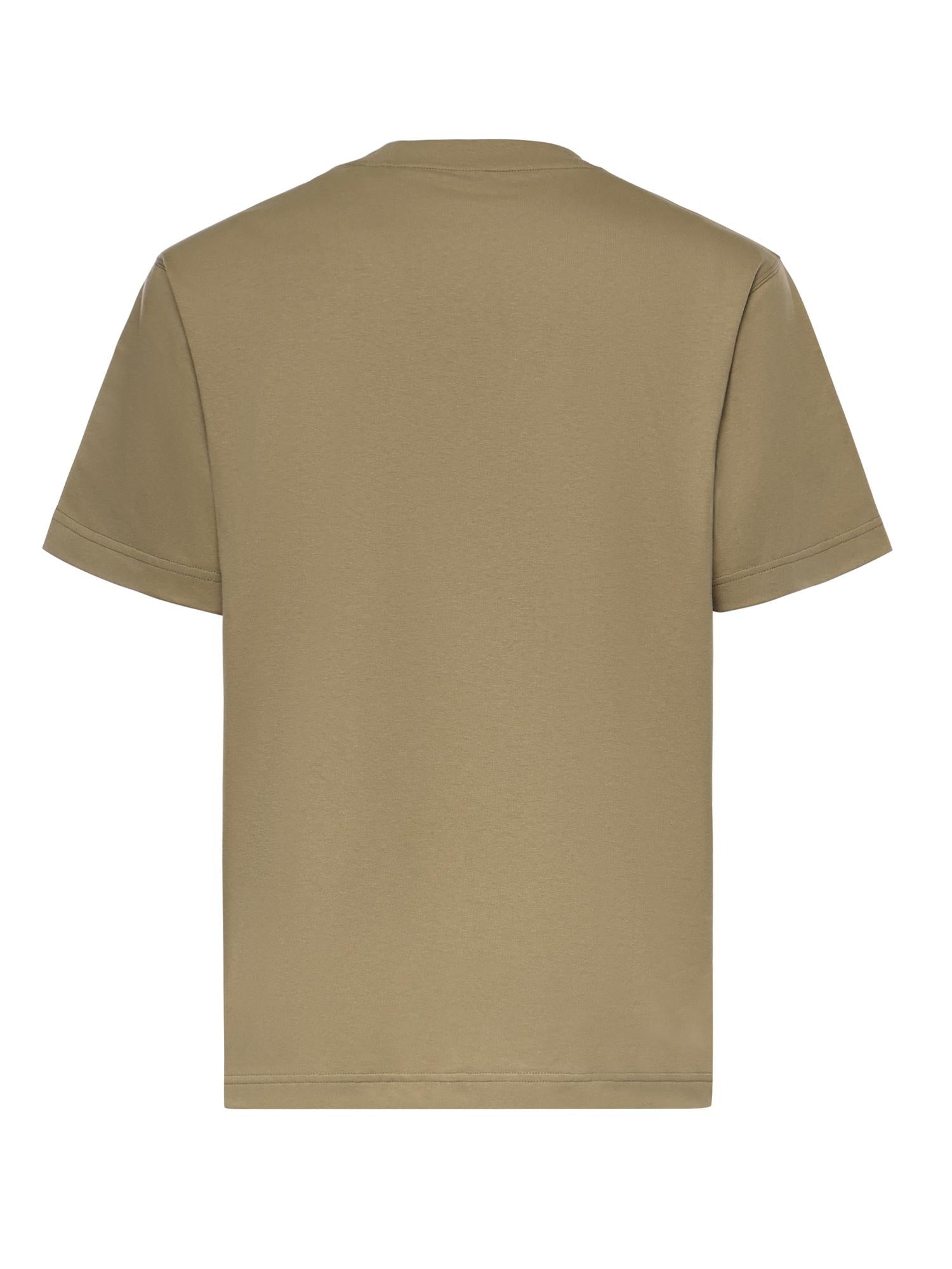 T-shirt in cotone con logo 8123423 C5120 BURBERRY 