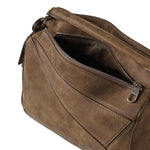 Borsa Featherlight Puzzle piccola in nabuk A510PLSX03 6423 LOEWE 